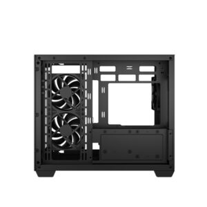 Deepcool CG330 3F Panoramic Dual-Chamber Micro-ATX Gaming Chassis - Black image 10