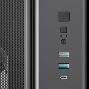 DeepCool CG590 Mesh 2F ATX ARGB Gaming Chassis - Black image 11