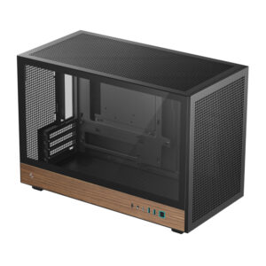 DeepCool CH260 Wood mATX Gaming Chassis - Black image 4