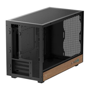 DeepCool CH260 Wood mATX Gaming Chassis - Black image 5