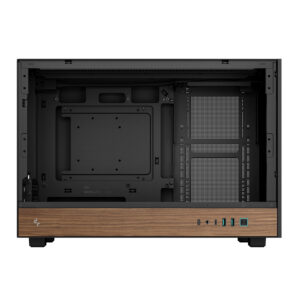 DeepCool CH260 Wood mATX Gaming Chassis - Black image 6