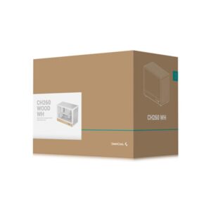 DeepCool CH260 Wood mATX Gaming Chassis White image 13