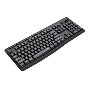 Redragon BK-7367 Full-size Ergonomic Wireless Membrane Office Keyboard - Black image 2