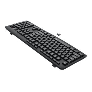 Redragon BK-7367 Full-size Ergonomic Wireless Membrane Office Keyboard - Black image 4