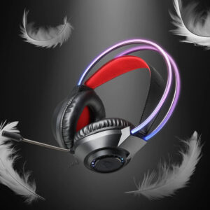 Redragon SCREAM Over-Ear RGB Gaming Headset - Black image 5