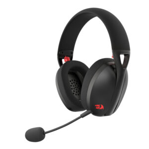 REDRAGON Over-Ear IRE BT5.2 Wireless Gaming Headset - Black image 1