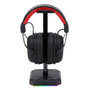 Redragon HA300 Scepter Pro RGB Headset Stand with USB Hub (4 x USB 2.0, RGB Lighting) image 3