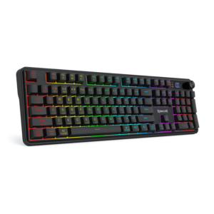 Redragon RM104 PRO VOLCANO RGB Wireless Membrane Gaming Keyboard - Black image 2