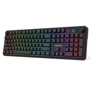 Redragon RM104 PRO VOLCANO RGB Wireless Membrane Gaming Keyboard - Black image 3