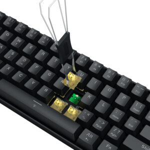 Redragon FIZZ Magnetic Plus 60% RGB Gaming Keyboard - Black image 4