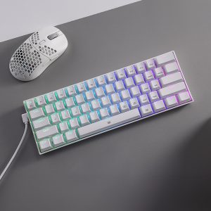 REDRAGON DRAGONBORN Wired Mechanical Keyboard RGB67Key Design - White image 6