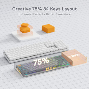 REDRAGON MECHANICAL AZURE Wireless Gaming Keyboard image 3