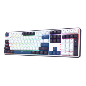Redragon K689 WYVERN RGB Wired Mechanical Keyboard - White/Black image 3