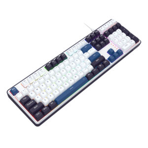 Redragon K689 WYVERN RGB Wired Mechanical Keyboard - White/Black image 5