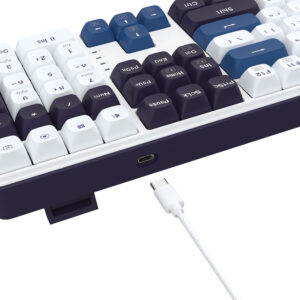 Redragon K689 WYVERN RGB Wired Mechanical Keyboard - White/Black image 7
