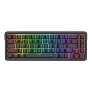 Redragon NOVA K709 65% Wired Gasket RGB Gaming Keyboard - Black image 1