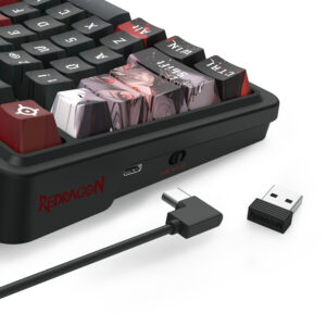Redragon K719AK ARTEMIS PRO RGB Wireless LCD Mechanical Gaming Keyboard (Anime Edition) image 6