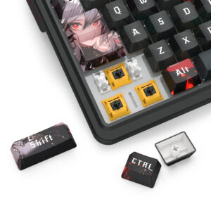Redragon K719AK ARTEMIS PRO RGB Wireless LCD Mechanical Gaming Keyboard (Anime Edition) image 7
