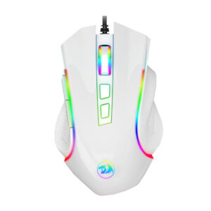 REDRAGON GRIFFIN 7200DPI Gaming Mouse - White image 1