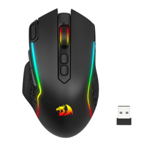 Redragon TAIPAN MAX 12000DPI Wireless Gaming Mouse - Black image 1