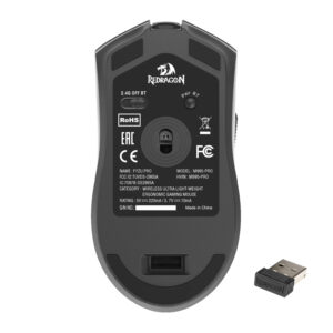 Redragon FYZU M995 PRO Wireless Gaming Mouse - Black image 3