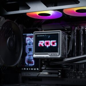 Asus ROG Ryujin III ARGB AIO Liquid Cooler - 3.5" LCD Display image 8