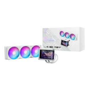 ASUS ROG RYUO IV 360 ARGB Liquid CPU Cooler White Edition image 1
