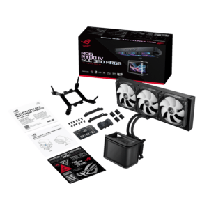 ASUS ROG Ryuo IV SLC 360mm ARGB Liquid CPU Cooler - Black image 8
