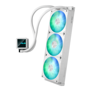 ASUS Prime LC 360 ARGB White Edition 360MM Liquid CPU Cooler image 3
