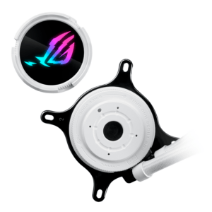 ASUS ROG Strix LC III 360mm ARGB White Edition Liquid CPU Cooler image 4