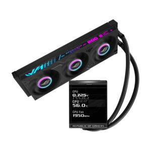 Asus ROG Strix LC IV 360 ARGB LCD Liquid Cooler - Black image 2