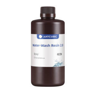 Anycubic Water Wash Resin 2.0 – Grey image 2