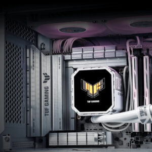 ASUS TUF Gaming LC III 360 ARGB CPU Liquid Cooler - White image 2