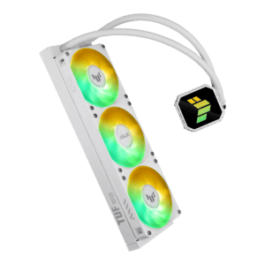 ASUS TUF Gaming LC III 360 ARGB White Edition Liquid CPU Cooler image 2