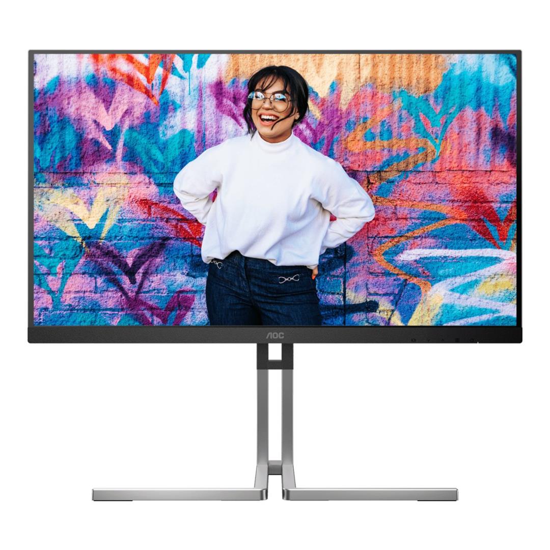 AOC U3 U27U3XD 27-inch 3840 x 2160p 4K UHD 16:9 144Hz 0.5ms LED IPS Dual Refresh Rate Graphic Pro Monitor