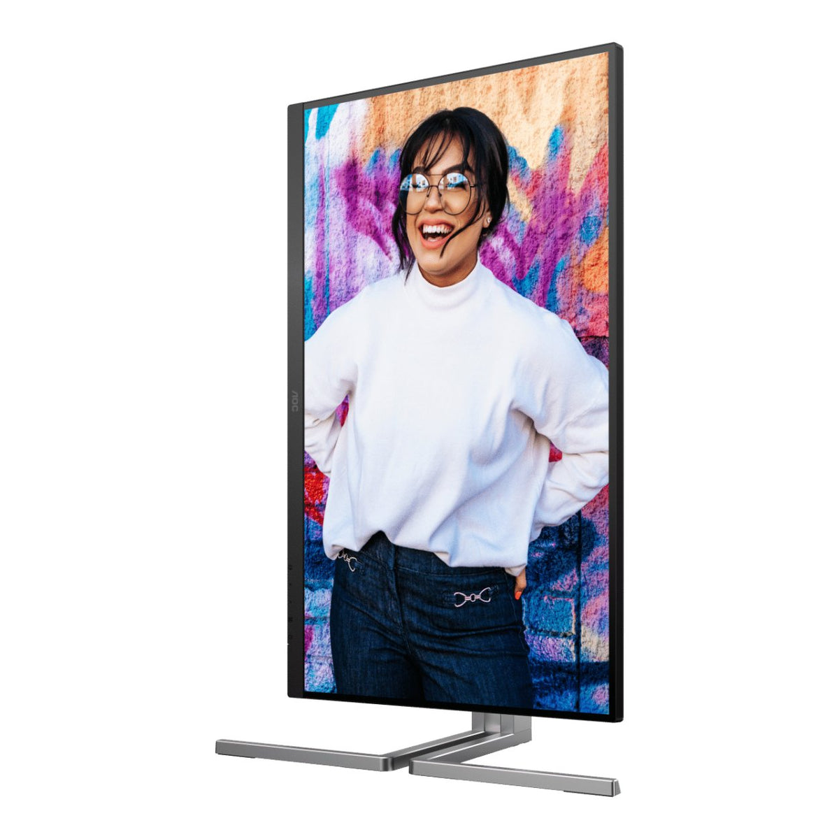 AOC U3 U27U3XD 27-inch 3840 x 2160p 4K UHD 16:9 144Hz 0.5ms LED IPS Dual Refresh Rate Graphic Pro Monitor image 5