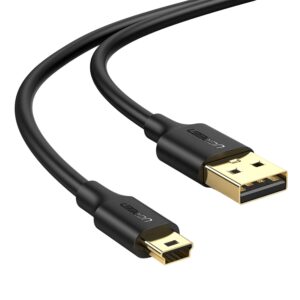 UGREEN US132 USB to Mini USB 2.0, 450Mbps SuperSpeed Cable - 1m image 1