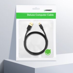 UGREEN US132 USB to Mini USB 2.0, 450Mbps SuperSpeed Cable - 2m image 5