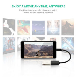 UGREEN Type-C to USB-A Adapter (Male to Female, 15cm)– Black image 6