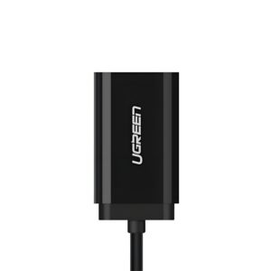 UGREEN USB to 3.5mm External Stereo Sound Adapter - Black image 3