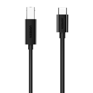 UGreen USB Type-C to B Male Printing Cable 2m - Black image 2