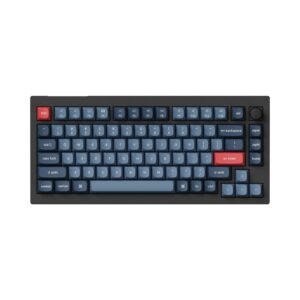 Keychron V1 Max QMK/VIA Wireless Custom Mechanical Keyboard | BANANA Switches – Black image 2