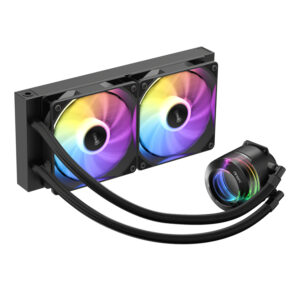 Antec VORTEX LUM 240 ARGB AIO CPU Liquid Cooler – Black image 3