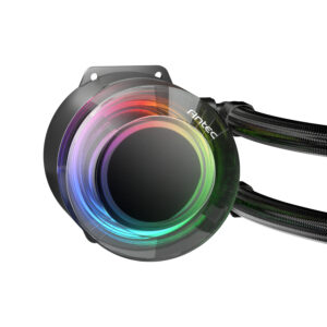 Antec VORTEX LUM 240 ARGB AIO CPU Liquid Cooler – Black image 4