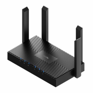 Cudy AX3000 5-Port Gigabit Dual-Band Wi-Fi 6 Mesh Router – Black image 2