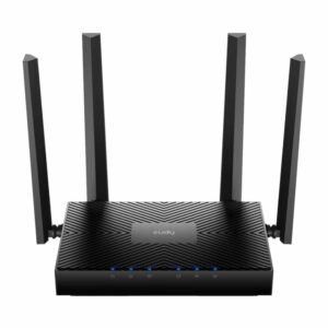 Cudy AX3000 5-Port Gigabit Dual-Band Wi-Fi 6 Mesh Router – Black image 3