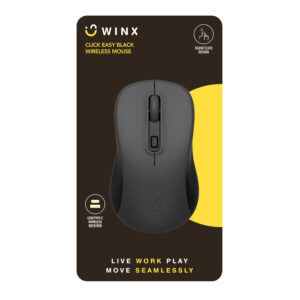 WINX CLICK Easy 1600DPI 2.4GHz Wireless Mouse - Black image 3