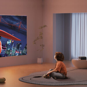 WANBO X5 Pro Full HD Smart Projector (1080p, 1100 ANSI Lumens, Android TV, ASA 3.0, 5GHz Wi-Fi, Autofocus) image 6