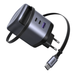 UGREEN Nexode 100W Charger with Retractable USB Type-C Cable image 1